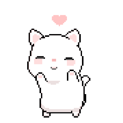 Pixel cat loading